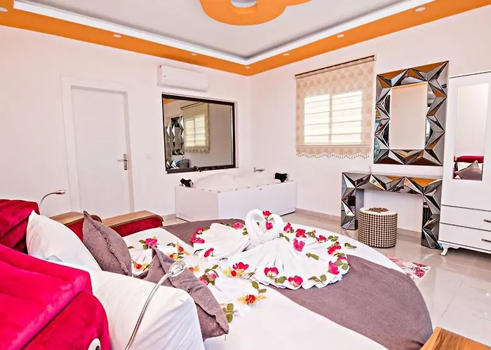 Uezuemlue 1 Bedroom Secluded With Private Pool Hot Tub * Калкан